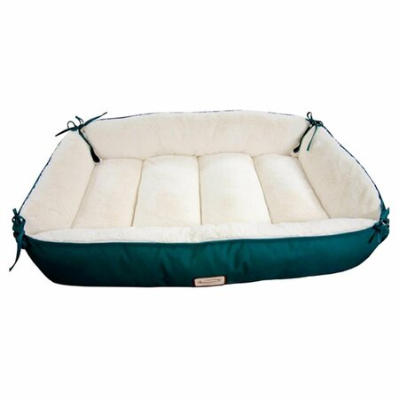 PETPRIDE D04HML-MB-L Armarkat Pet Bed 41 x 26 x 8 - Laurel Green & Ivory PE165203